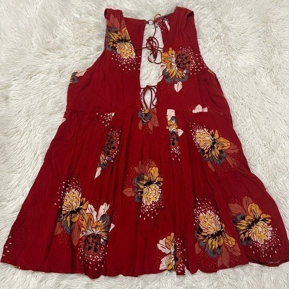Free People Lovely Day Floral Print Tunic/Dress - Size S - Picture 6 of 11
